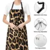 Leopard Skin Aprons for Women with Pockets Cooking, Baking, Kitchen, Chef, Men's Apron 4