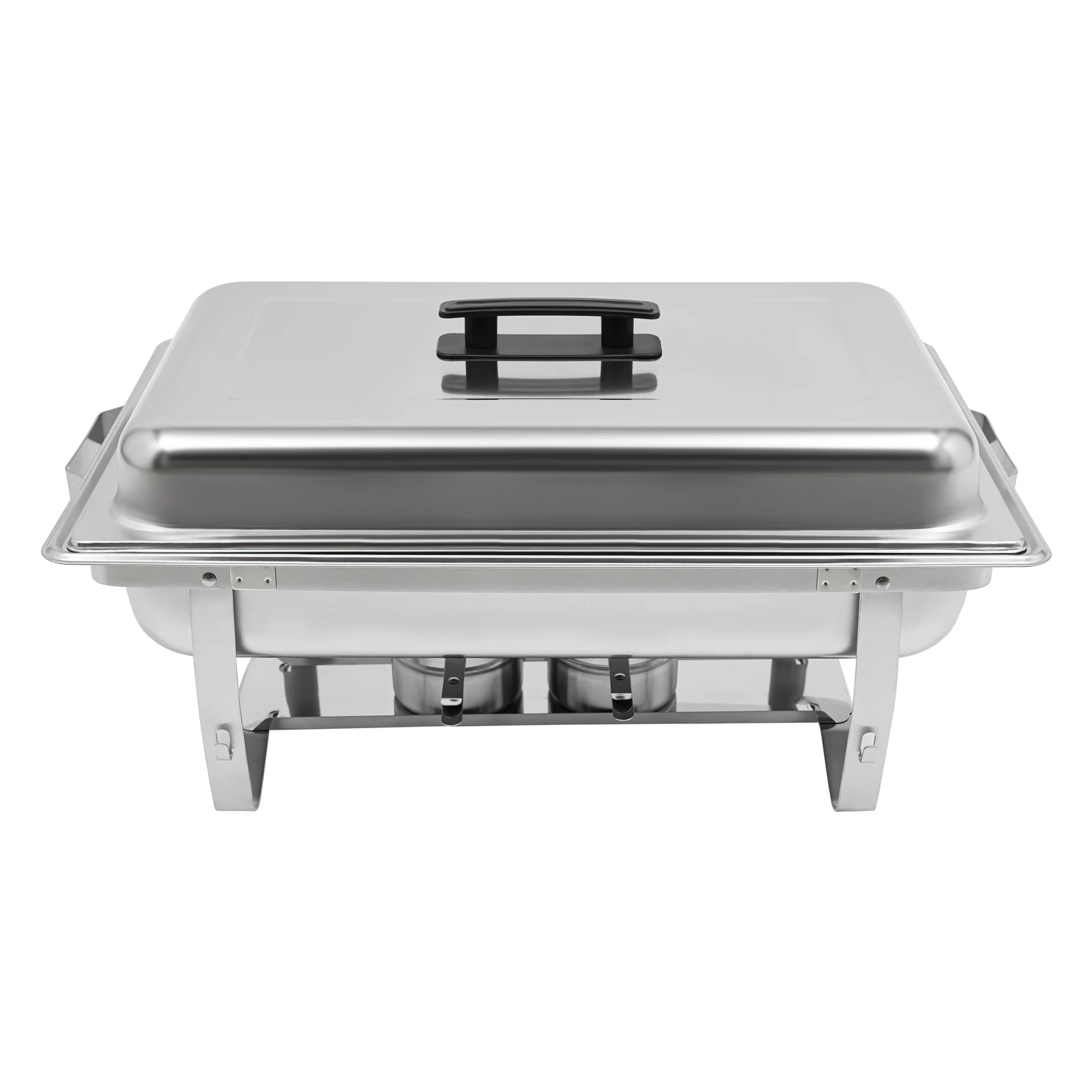 6L Chafing Dish Buffet-Set, Rechteckiger Catering-Wärmer, Speisenwärmer-Kit mit Deckeln und Pfannen für Hochzeiten, Partys & Restaurants – Detail 15