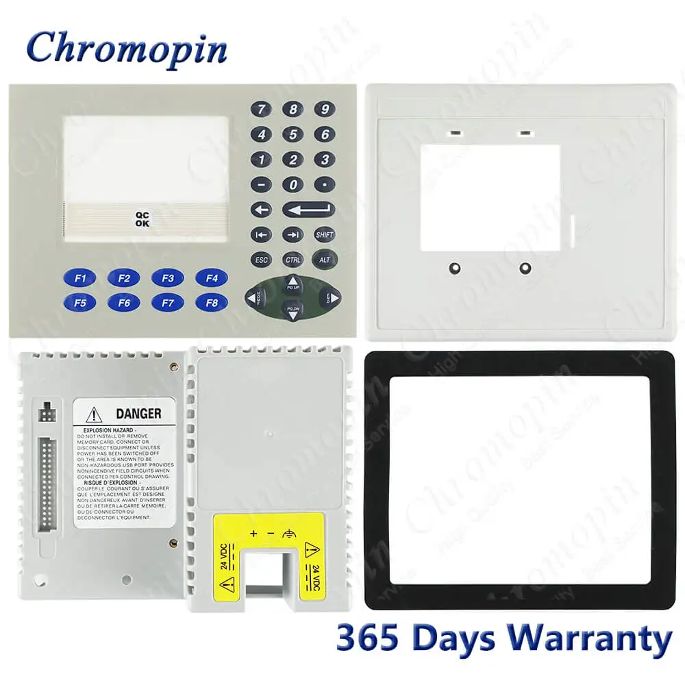 2711P-K4M20D Plastic Cover Case Housing Shell for AB 2711P-K4M5A 2711P-K4M5D Plastic Case + Membrane Keypad Keyboard Switch