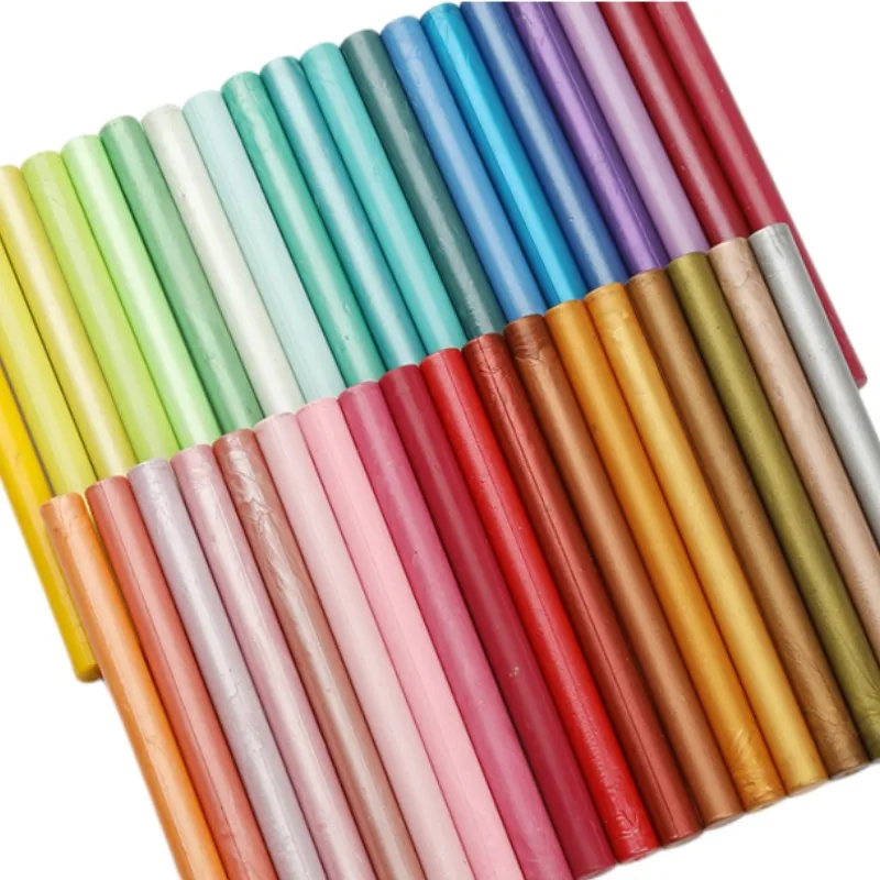 5 Pezzi Timbri Bastoncini Di Cera Per Fusione Colla Pistola Sigillante Bastoncini Di Cera Invito Festa Di Nozze Ceralacca Per Regali Classici Decorazi