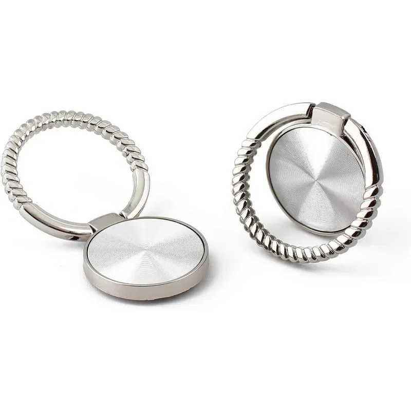 Rotating Adjustable Magnetic Car Phone Stand with Zinc Alloy Ring Holder