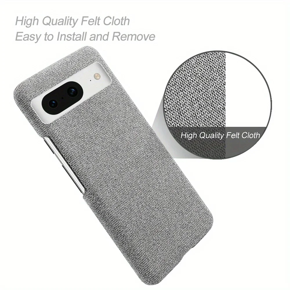 Luxury Antiskid Fabric Phone Case – Premium Cloth Cover
