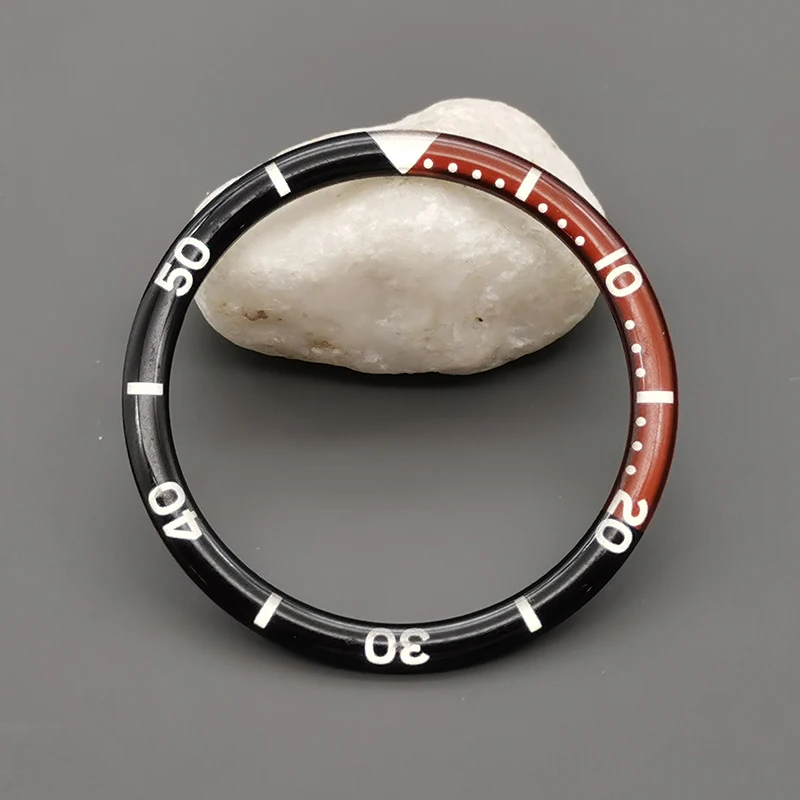 Flat Resin Aluminium Watch Bezel Insert