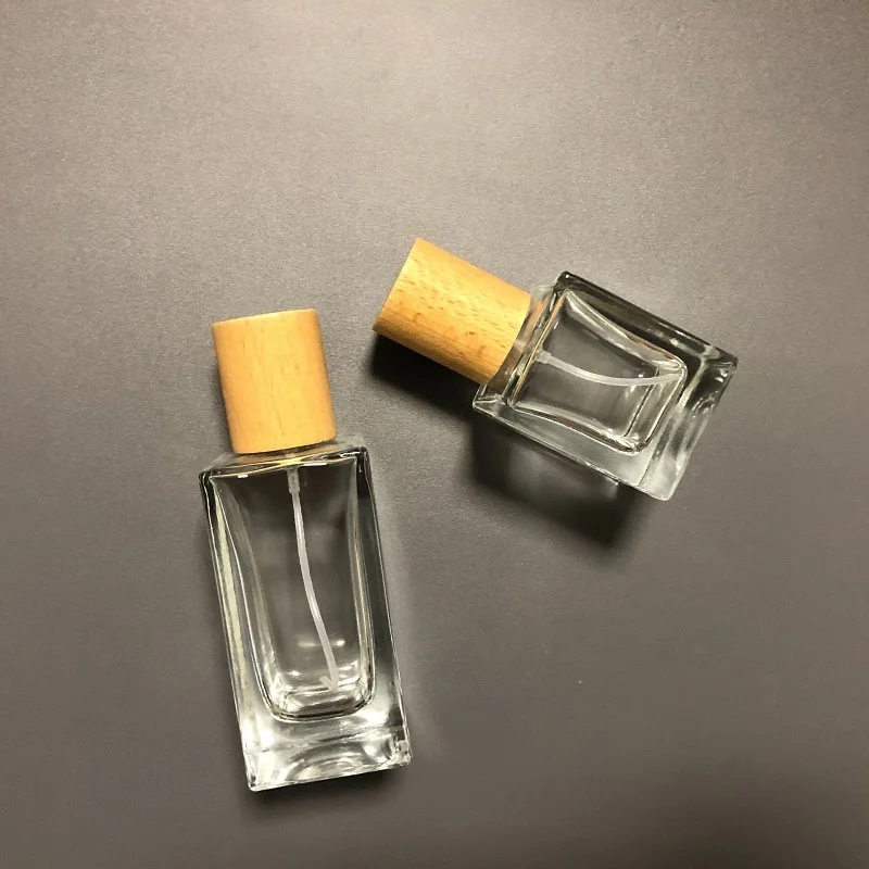 30ml Flacone quadrato Flacone spray per profumo Flacone per dispenser  cosmetico Flacone vuoto in vetro portatile