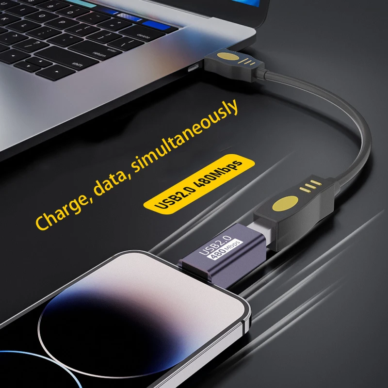 Compact USB Adapter for Printer and Scanner Connectivity