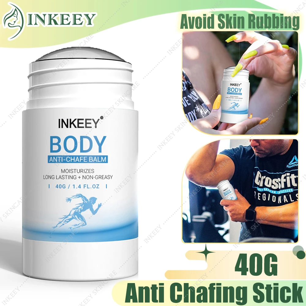 Anti Chafe Stick Anti Friction Stick Inner Thigh Rescue Reduce Rubbing Skin Irritation Arm Anti Chafing Balm Friction Defense