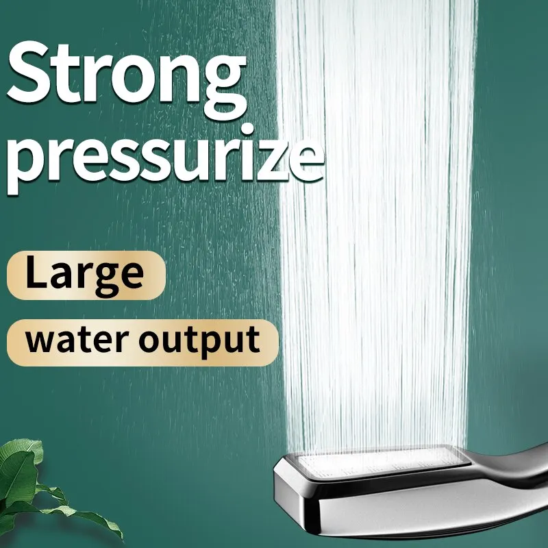 Shower head bathroom accessories high pressure large water output universal adaptation pressurized hand save water