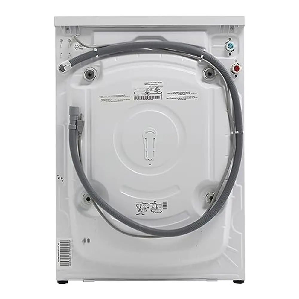 Compact Front Load Washer 2.2-Cu.Ft 15 Cycles 5 Temp Settings LED Display White Space-Saving Design 5
