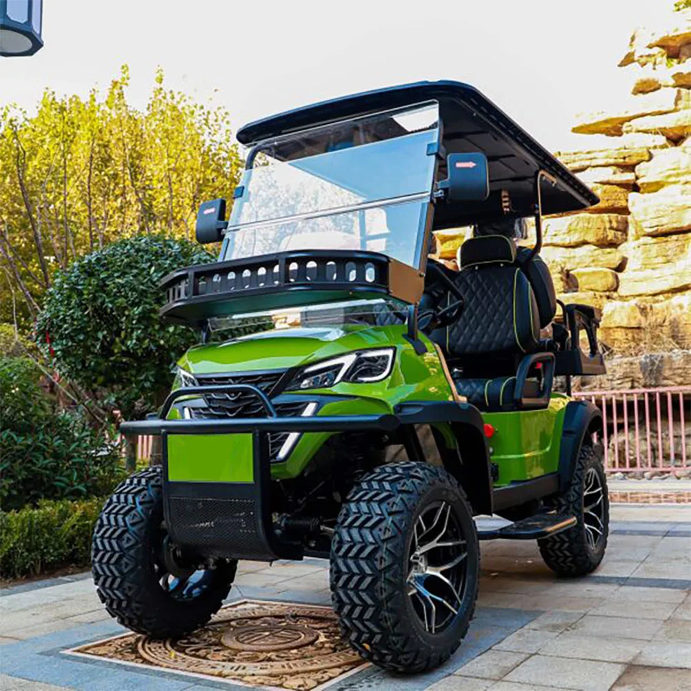 Nuovo Buggy Da Golf Con Batteria Al Litio 48V Personalizzato Di Vendita Caldo Di Alta Qualità 2 + 2 4 Posti Buggy Motore A Corrente Alternata Fuoristr