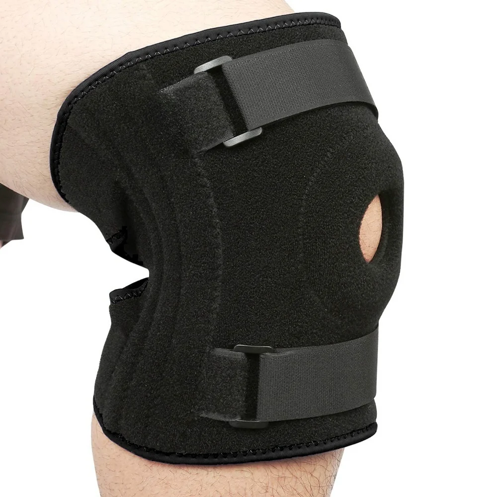 Plus Size Knee Pad Brace 1PC Extra Large Adjustable Knee Support With Side Stabilizers For Arthritis Meniscus Tear Sports Injury knee pad,knee support,knee brace,knee wraps
