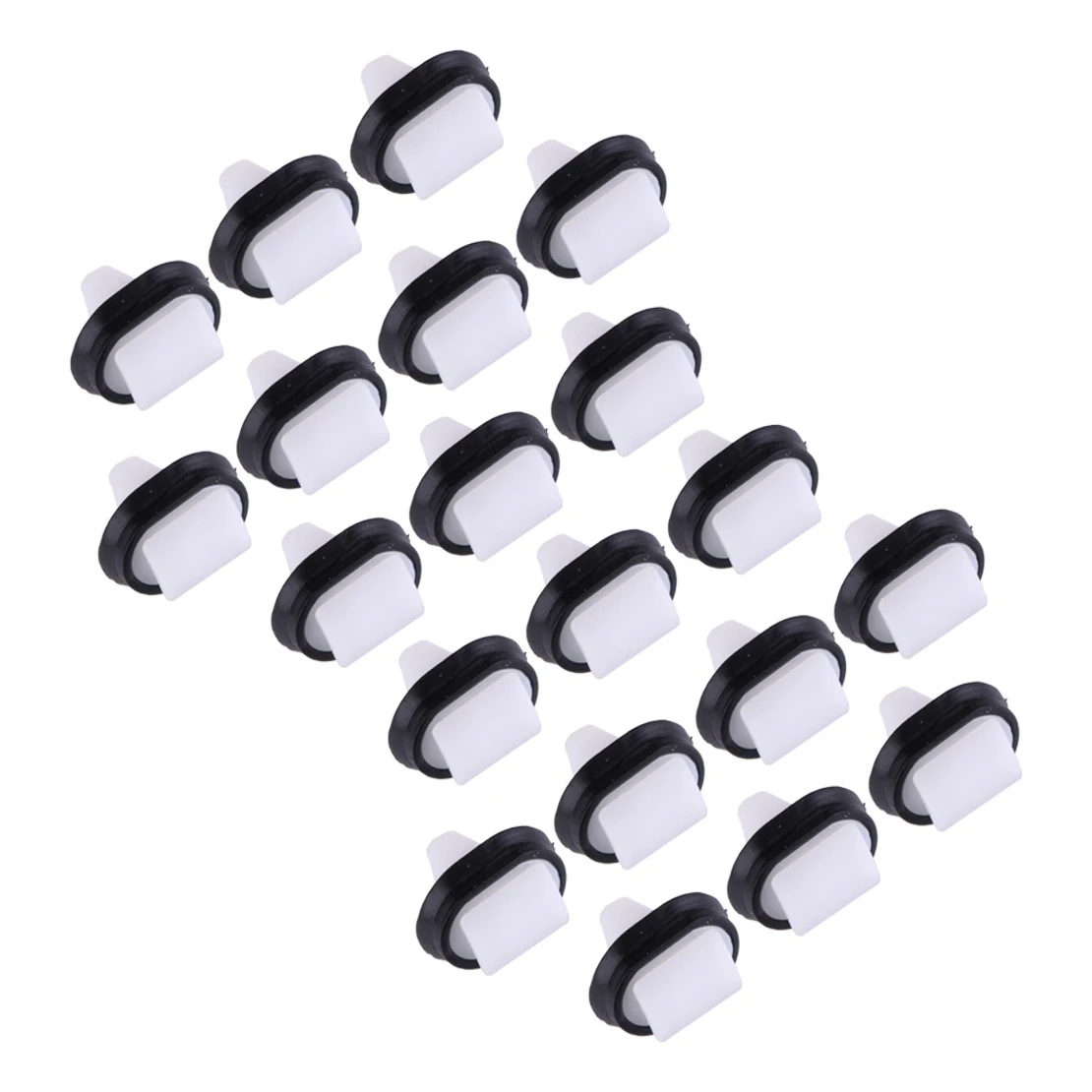 71728806 856543 50Pcs/set Side Protection Strip Clip Door Molding Trim ...
