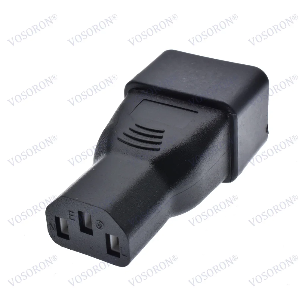 AC Adapter IEC 320 C13 to C20 IEC 16A to 10A C20 16A C13 10A Power Connector plug adapter,ac adapter,power plug connector
