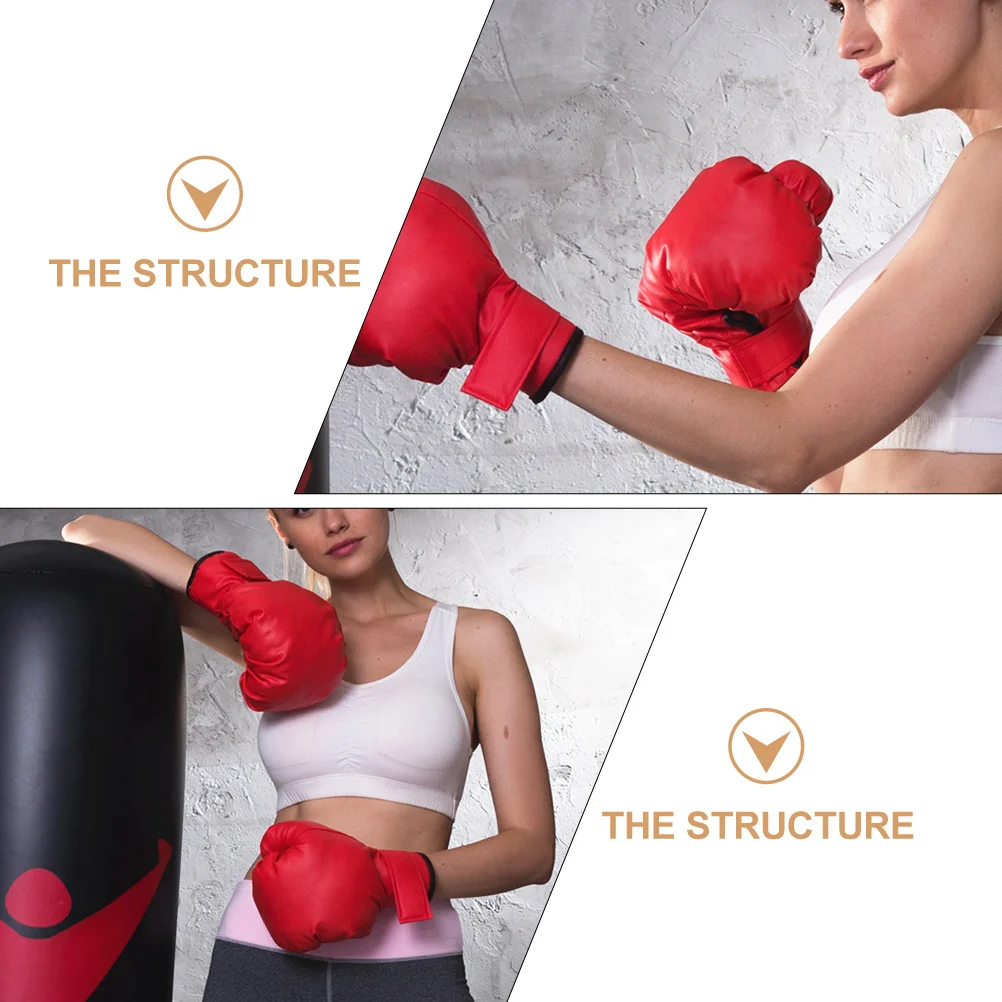 Boxing Gloves Children Professional Sparring Heavy Kickboxing Wear-resistant Comfortable Pu Grappling