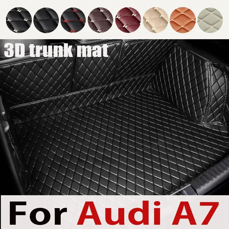 

Car trunk mat for Audi A7 2012 2013 2014 2015 2016 2017 2018 cargo liner carpet interior accessories cover