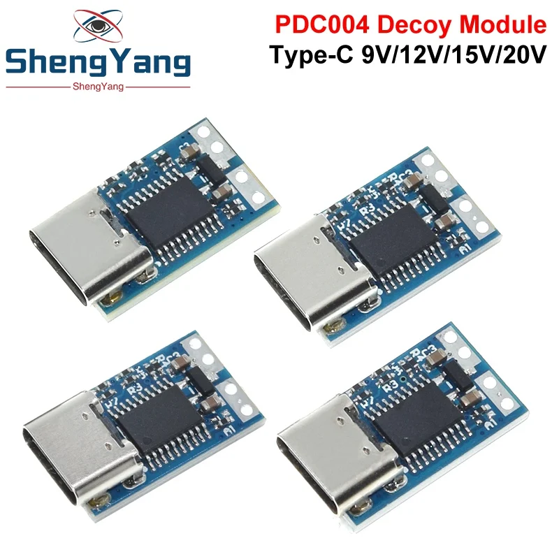 1/2/5 Stück TZT PDC004-PD PD-Dummy-Modul Ip2721 PD23.0 zu DC DC Trigger-Verlängerungskabel QC4-Ladegerät 9V 12V 15V 20V