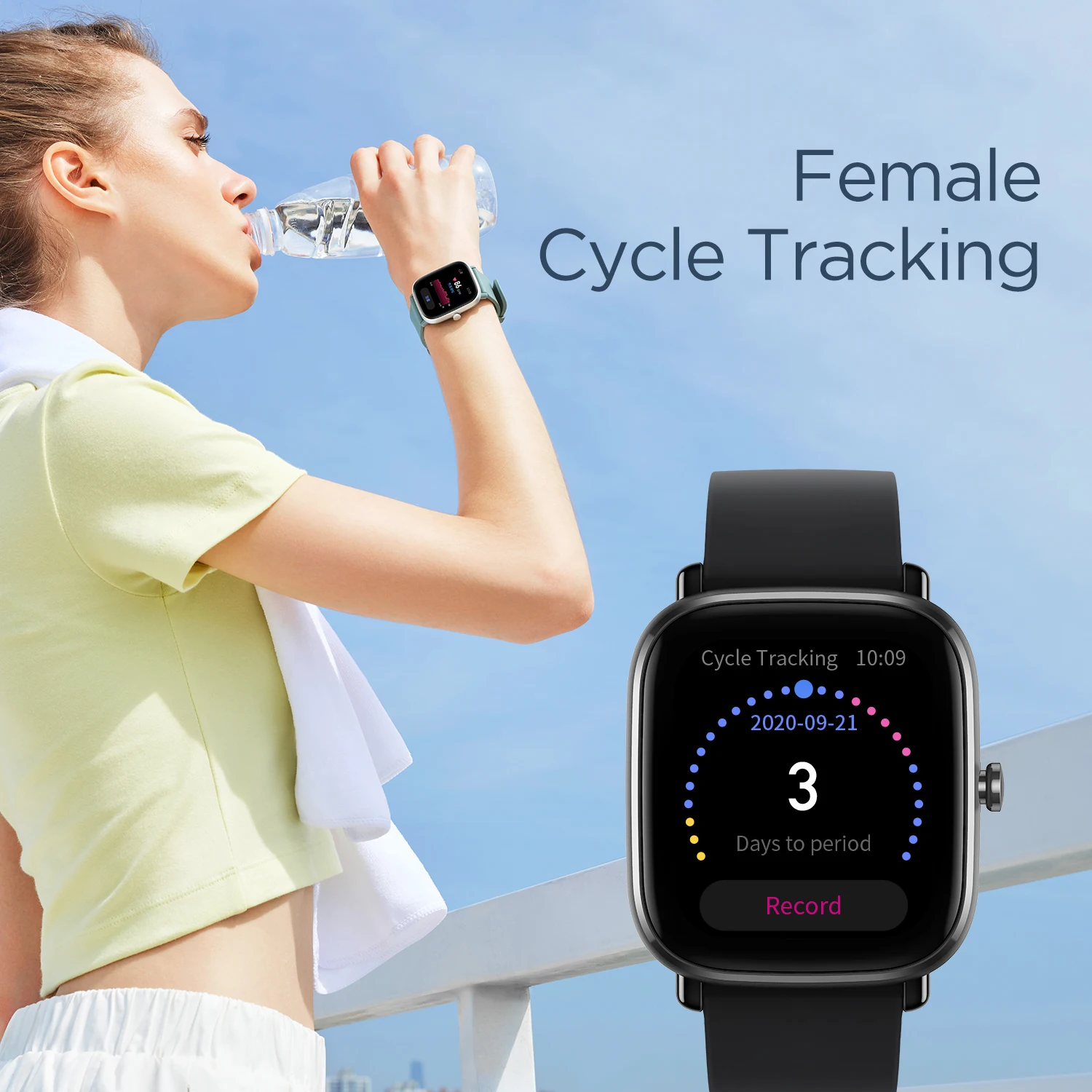 Reloj Inteligente Mujer Smartwatch Amazfit Gts 2 Dorado Deportivo