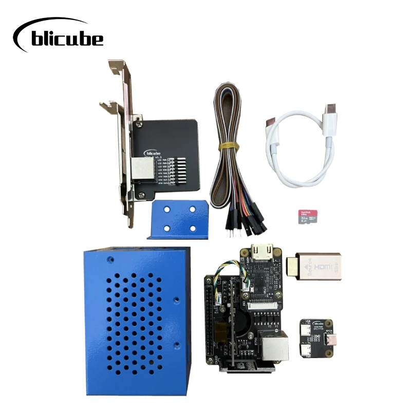 PiKVM v3 BliKVM HAT IP�� ���� KVM ����� ���� 4b PoE HDMI CSI