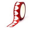 2023 NEW 1PC 10M Decorative Red Hearts Washi Tape for Scrapbooking Planner Adhesive Masking Tape Cute Papeleria 1