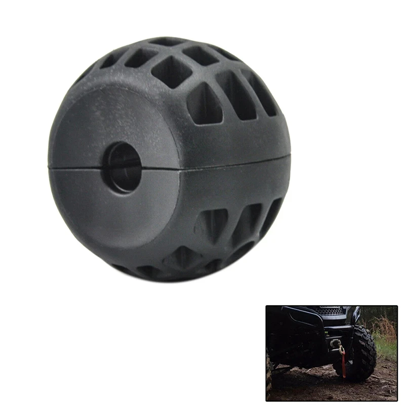 8mm 10 12 14.5mmWinch Guard Cable Stopper Rubber Stopper Winch Rope Winch Stopper Air Pipe Stop Ball for ATV Vehicle Fitments