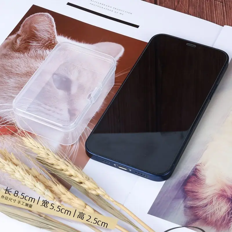 Storage Box 5Pcs/10Pcs PP Storage Box Mini Transparent Plastic Case Container Square Rectangle Packaging Box for Jewellry Beads Small Items