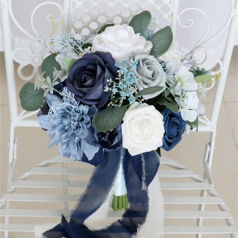 Wedding Bouquet for Bride Bridal Bouquet Bridesmaid Tossing Flower for Ceremony Anniversary Bridal Shower wedding bouquets