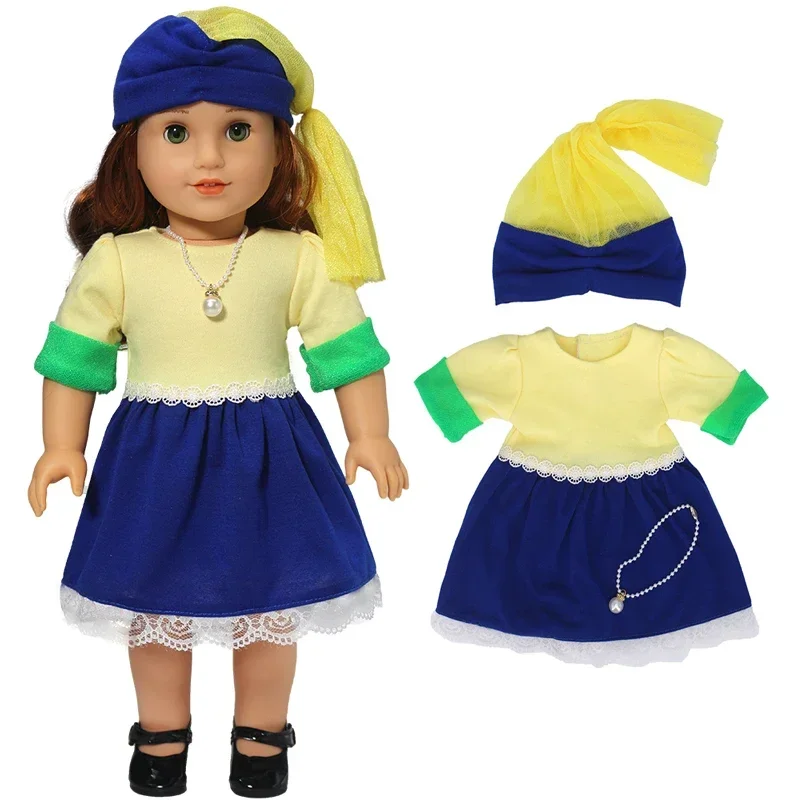 18 Inch American Og Girl Doll Clothes Coat Hat Reborn Baby Doll Rompers Toys Clothing Children Gift