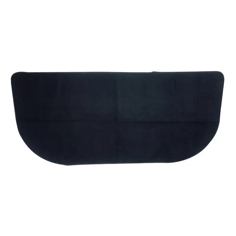 Tapis De Cheminée Ignifuge 120x70x1 Cm En Fibre De Verre Silicone - Antidérapant, Intérieur/extérieur