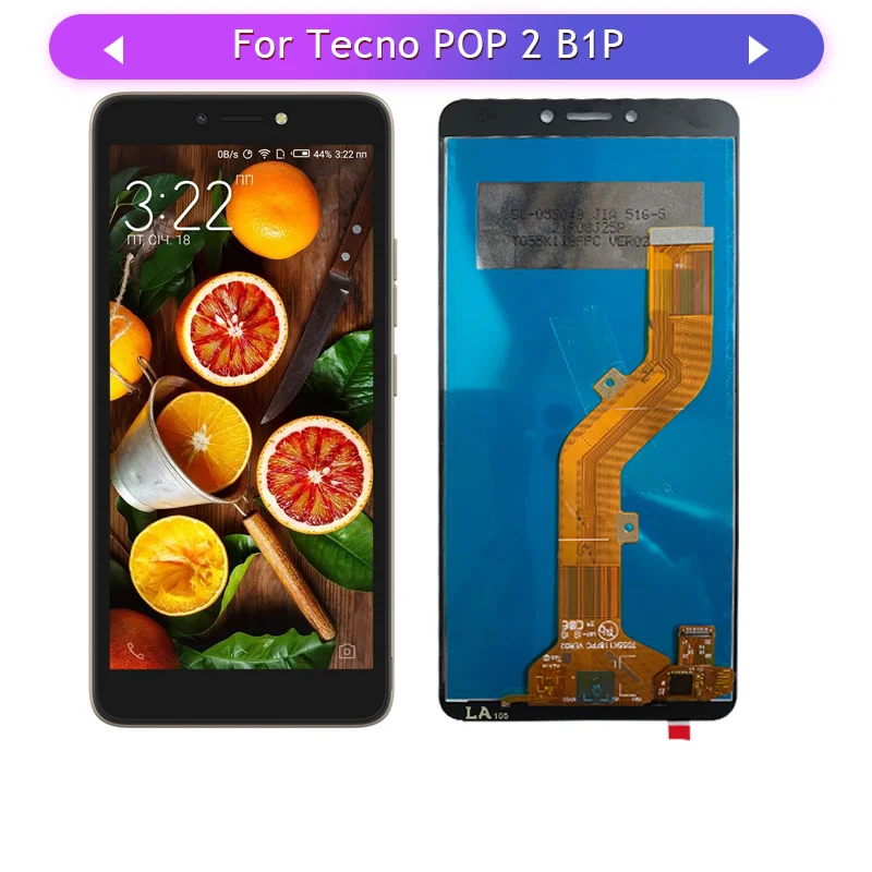 ForTecnoPop2PlusPower2FB1PBA2B1FDisplayLCDTouchLcdScreen