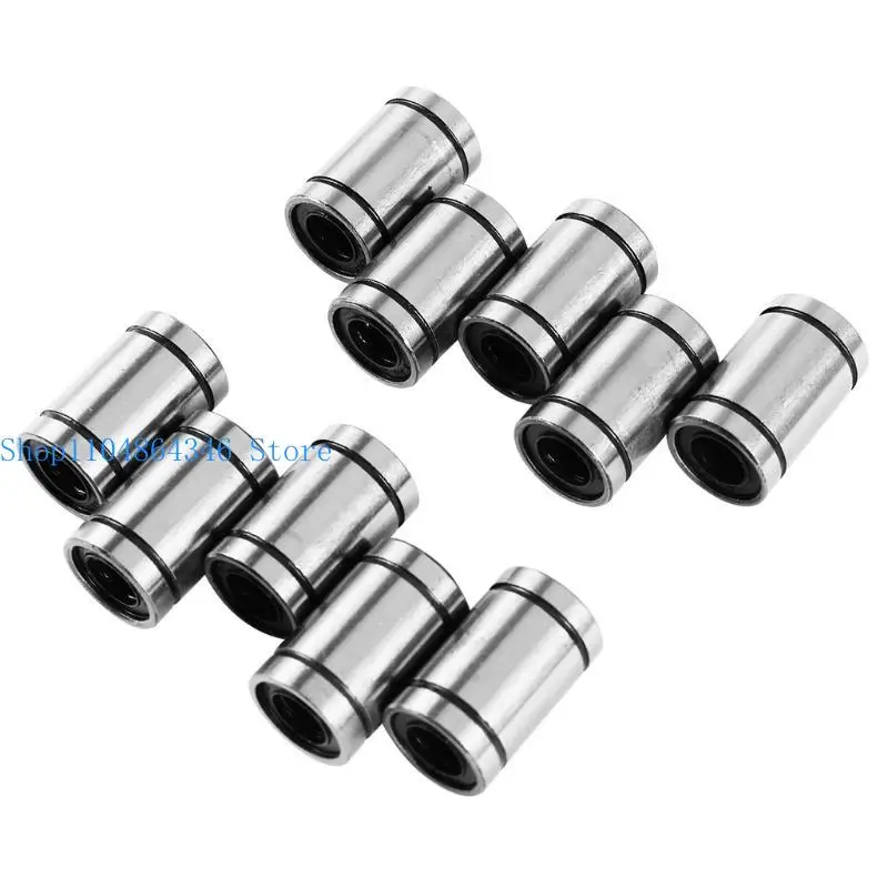 5ASD 3PCS 스테인레스 스틸 U- 볼트, 10pcs 선형 베어링 LM 8MUU+ Gasket MK2 MK2S 프린터 용 가스켓 세트