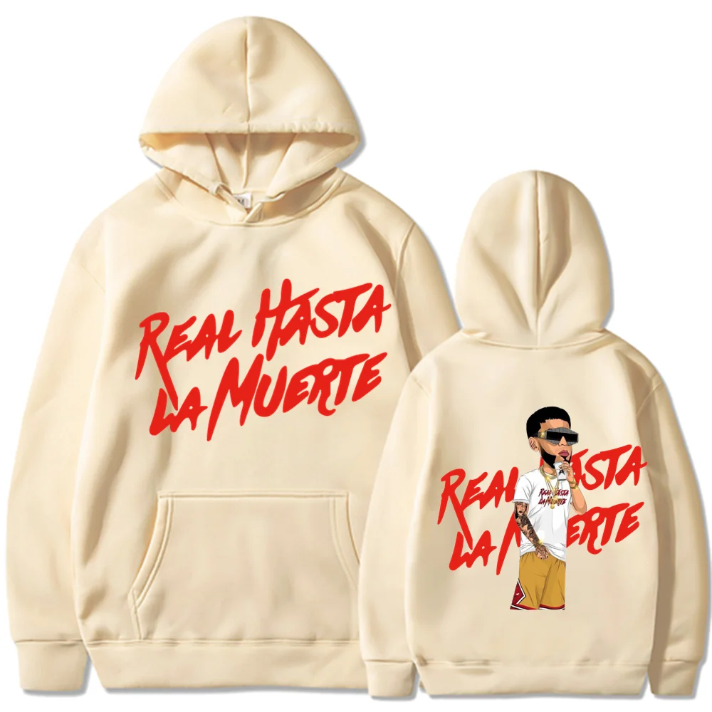 Anuel Aa Sudadera Con Capucha Estilo Urbano Unisex (Talla XL