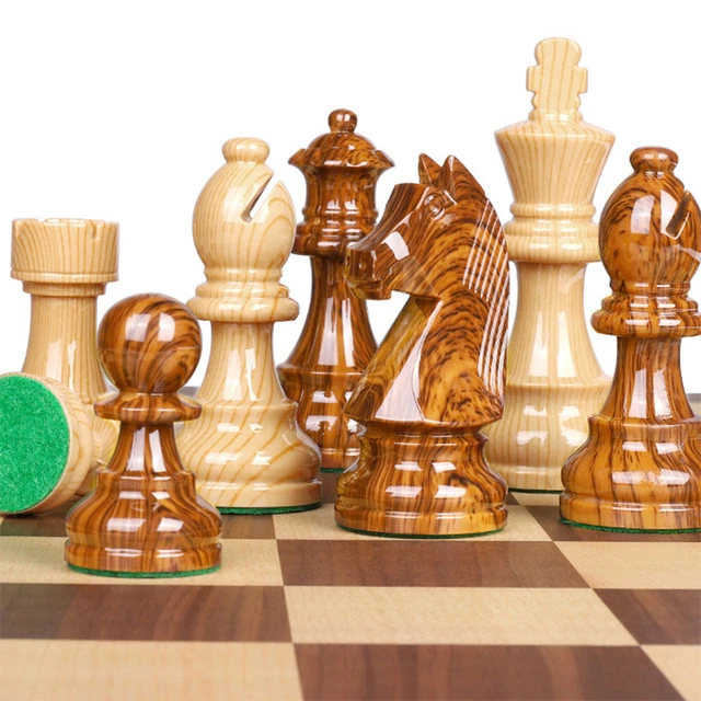 Profissional dobrável luxo grande jogos de tabuleiro de xadrez família  szachy jogo de mesa xadrez peças de metal conjunto jeux adulto jogos ed50zm  - AliExpress