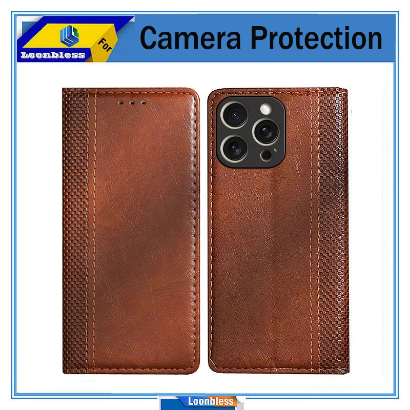 Leather Flip Case Cover