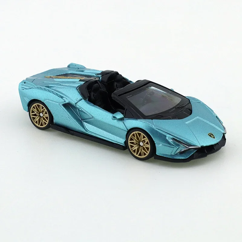 TSC 1/64 Lamborghini Lightning Convertible Edition Car Alloy Motor Vehicle Diecast Metal Model Kids Xmas Gift Toys for Boys 4