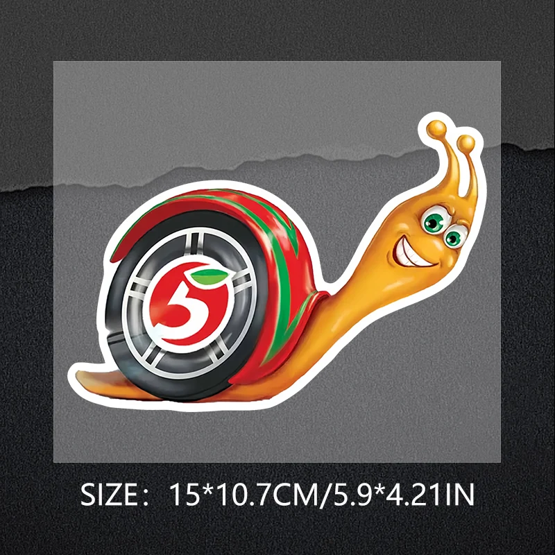 Snail Performance Sticker Turbo Snail Car Decal Turbo Snail Funny JDM Vinyl Sticker Decal - Car ...