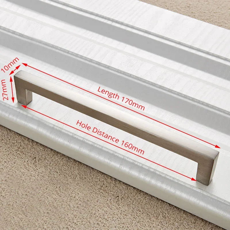 Brushed Silver 160mm