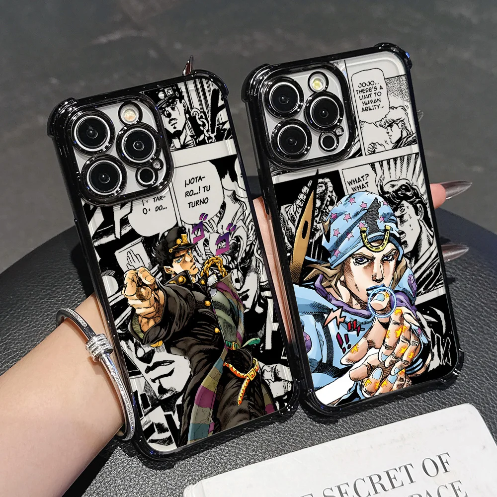 Anime Jojo's Bizarre Adventure Plating Phone Case