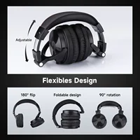 Oneodio Pro-C Bluetooth Wireless Headphones With Mic 110Hr Hi-Res Over Ear Bluetooth 5.2 Headset Earphone For Phone PC Sports - Image 5