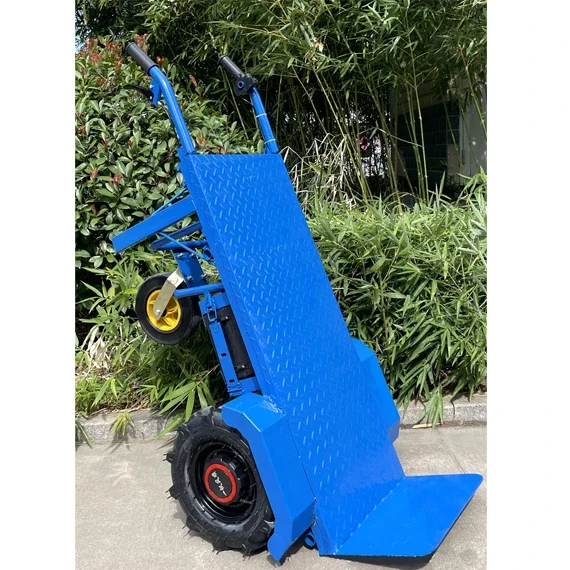 Heavy electric stair climbing trolley hand truck portable stair climbing folding for sale