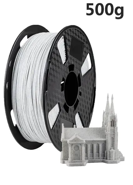 PLA Marble 3D Printer Filament 1.75mm PLA Marble 3d Printing Stone Like Material 250g 500g 1Kg image 7