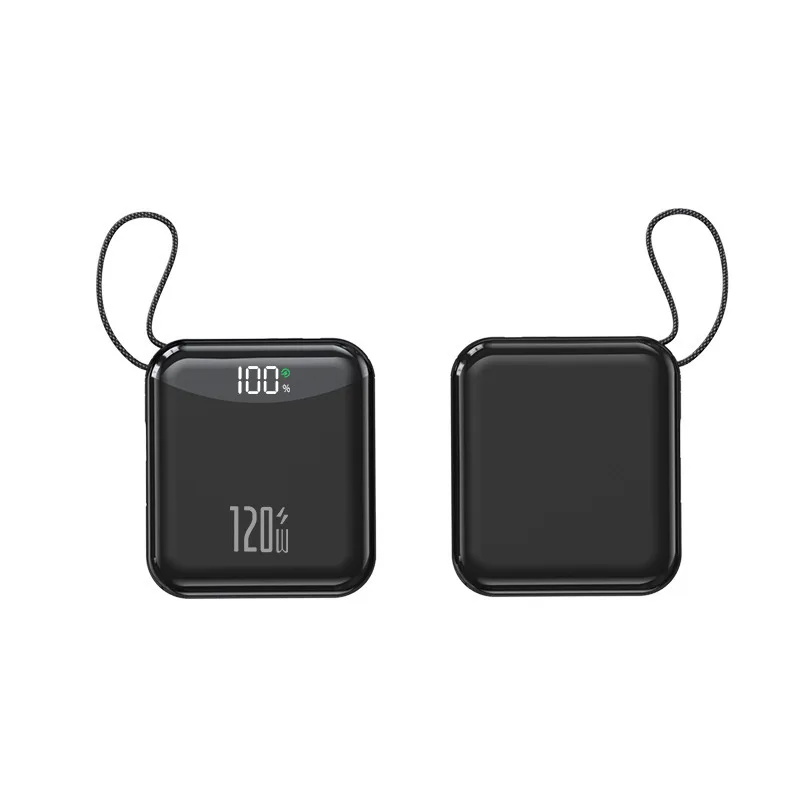Power Bank portatile Batteria di ricambio a ricarica rapida da 120 W 20000 mAh 2 cavi integrati per IPhone 13 14 15 16 Samsung Huawei Xiaomi - Image 6