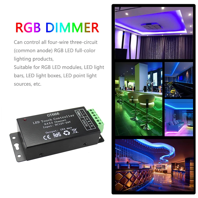 Gt666 led touch controller deals
