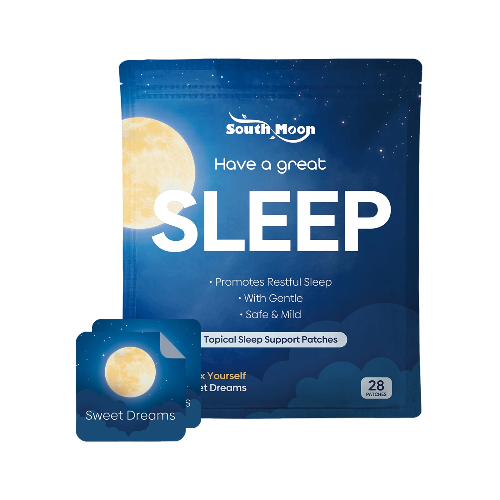 מדבקת עזרת שינה להקלה על אינסומניה, נפילת שינה, שיפור מתח בגוף, הרפיה והרגעה, נירוסטניה, מדבקת אנטי אינסומניה