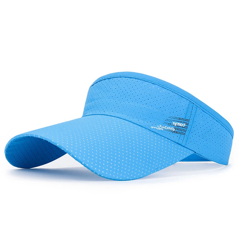 Hot Sale Fashion Summer Sport Outdoor Sun Big Brim Empty Top Baseball Caps Quick Dry Hats for Women& Men Golf Hat_voghion.com