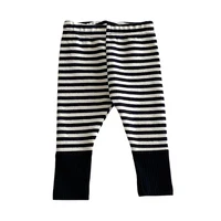 Baby Boys Girls Striped Color Blo Long Pants Spring Autumn Cotton Elastic Waisand Children Faionable Versatile Base Lay...