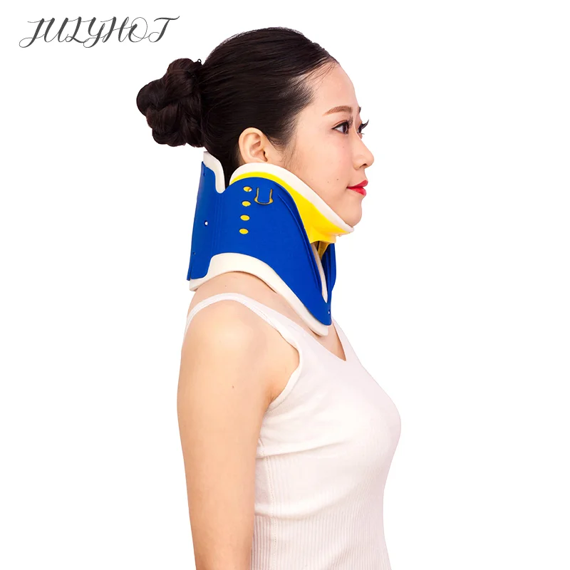 

PVC Neck Brace, Polymer Adjustable Neck Brace, 4-in-1 Medical Emergency Neck Brace