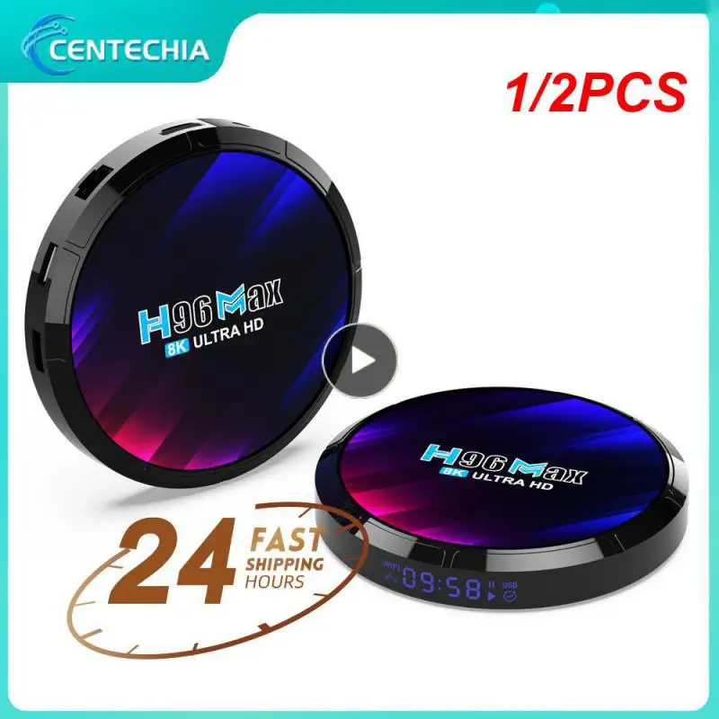 

1/2PCS H96 MAX TVBox RK3528 Smart TV Box Android 13 Rockchip 3528 Quad Core Support 8K Video Wifi6 BT5.0 Media Player Set Top