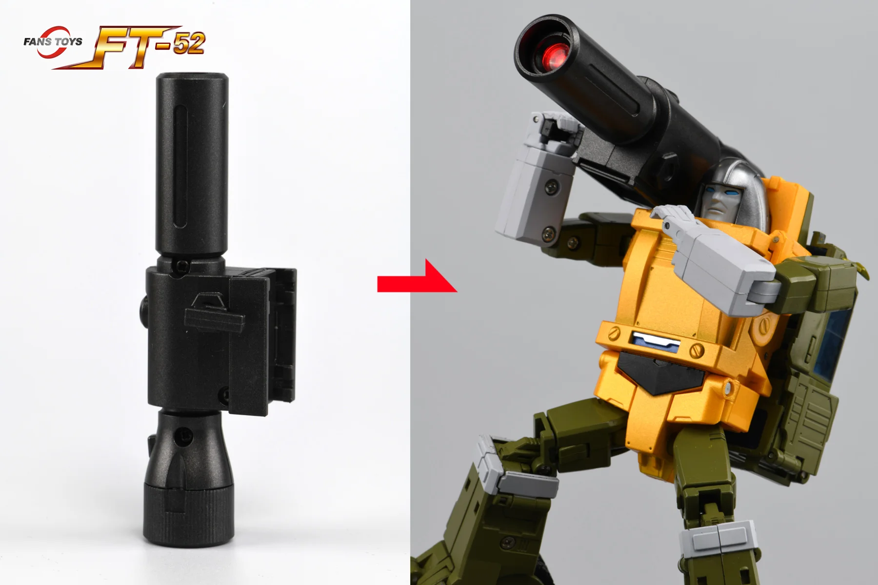 FansToys 박스 포함 아웃백 Mp 비율 액션 피규어, 서드 파티 변신 로봇 장난감 모델, FT-52 FT52 호주