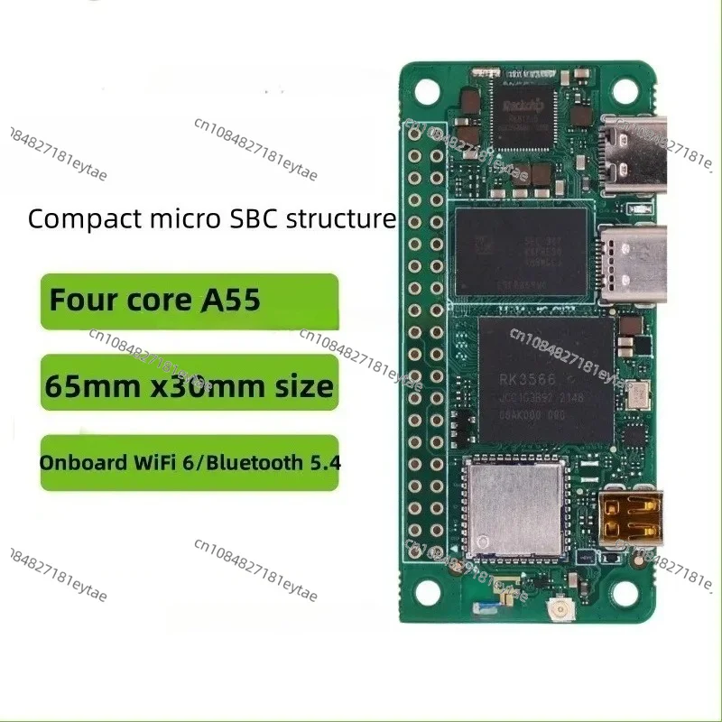 개발 보드 3W RK3566 쿼드 코어 CPU 싱글 보드 마더보드 WiFi6