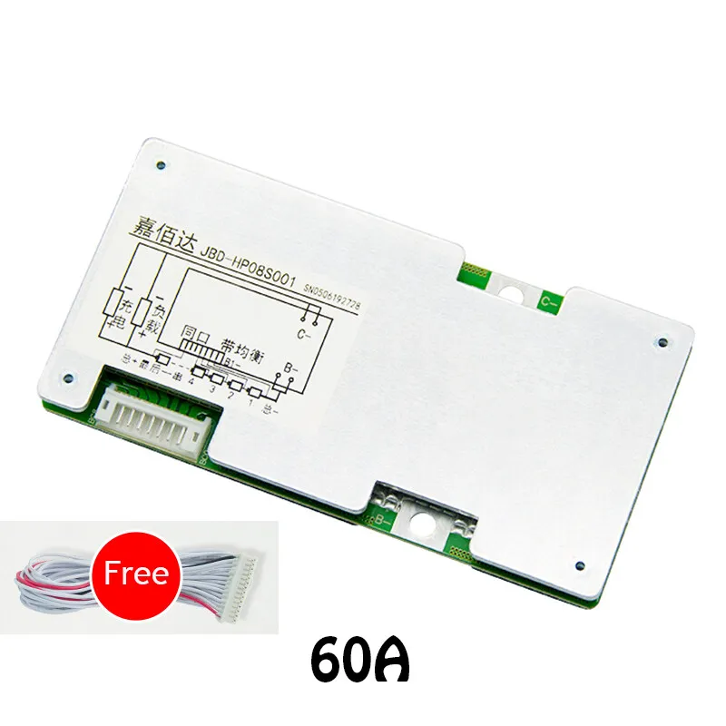 Рисунок 5 - 8S 30A 40A 60A Lifepo4 литий-железо-фосфатная батарея