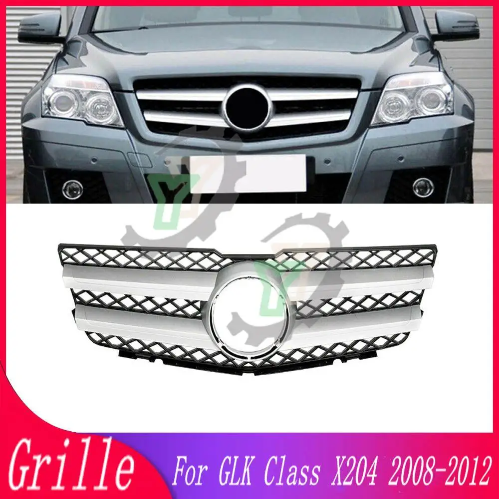 

Front Bumper Grille Upper Racing Grill For Mercedes Benz GLK Class X204 GLK220 GLK250 GLK300 GLK350 2008 2009 2010 2011 2012